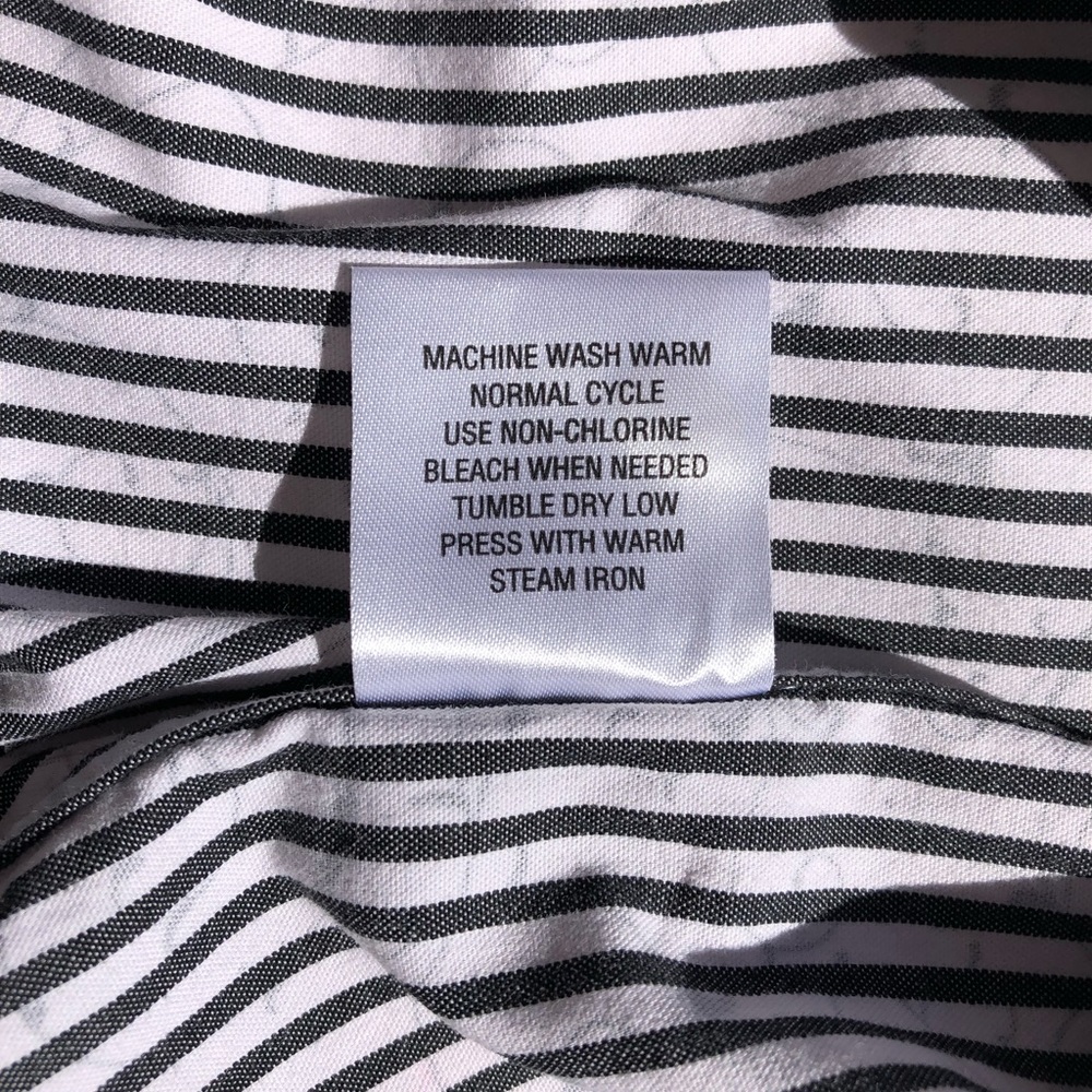 Cremieux Stripes + Swirls Long Sleeve Shirt - Picture 6 of 8